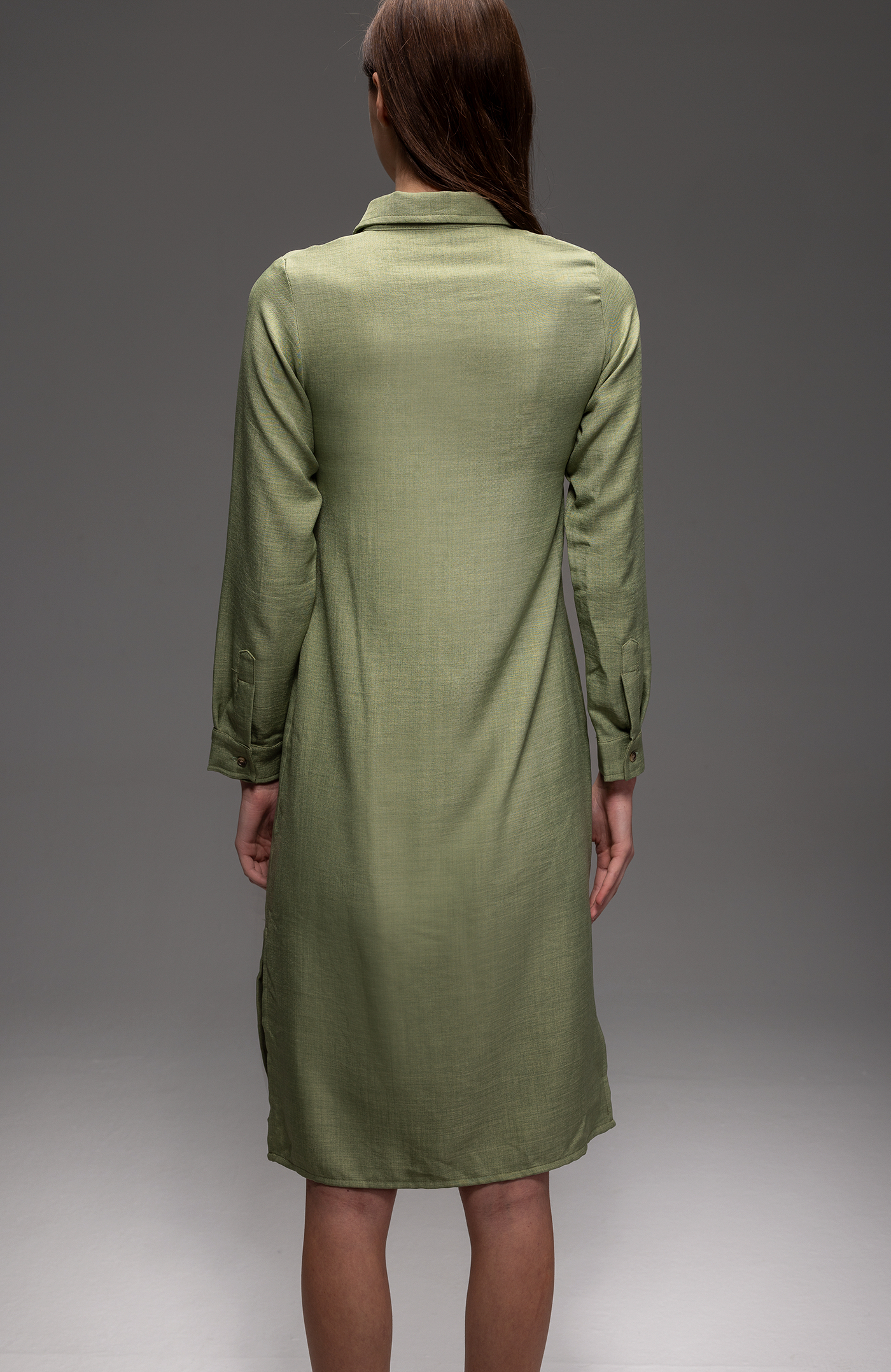 Solgar Breezy Linen Maxi Shirt Dress – Modest, Elegant & Summer-Ready