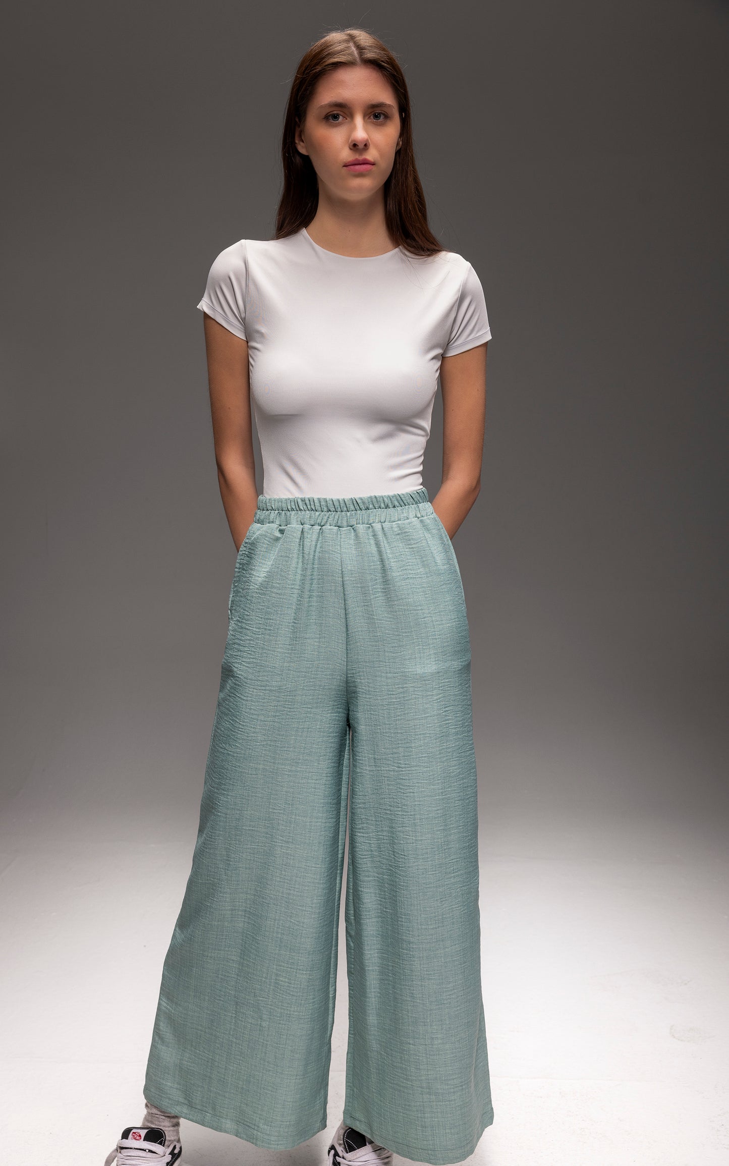 Breezy Linen Wide Leg Pants - High Waisted Summer Pants