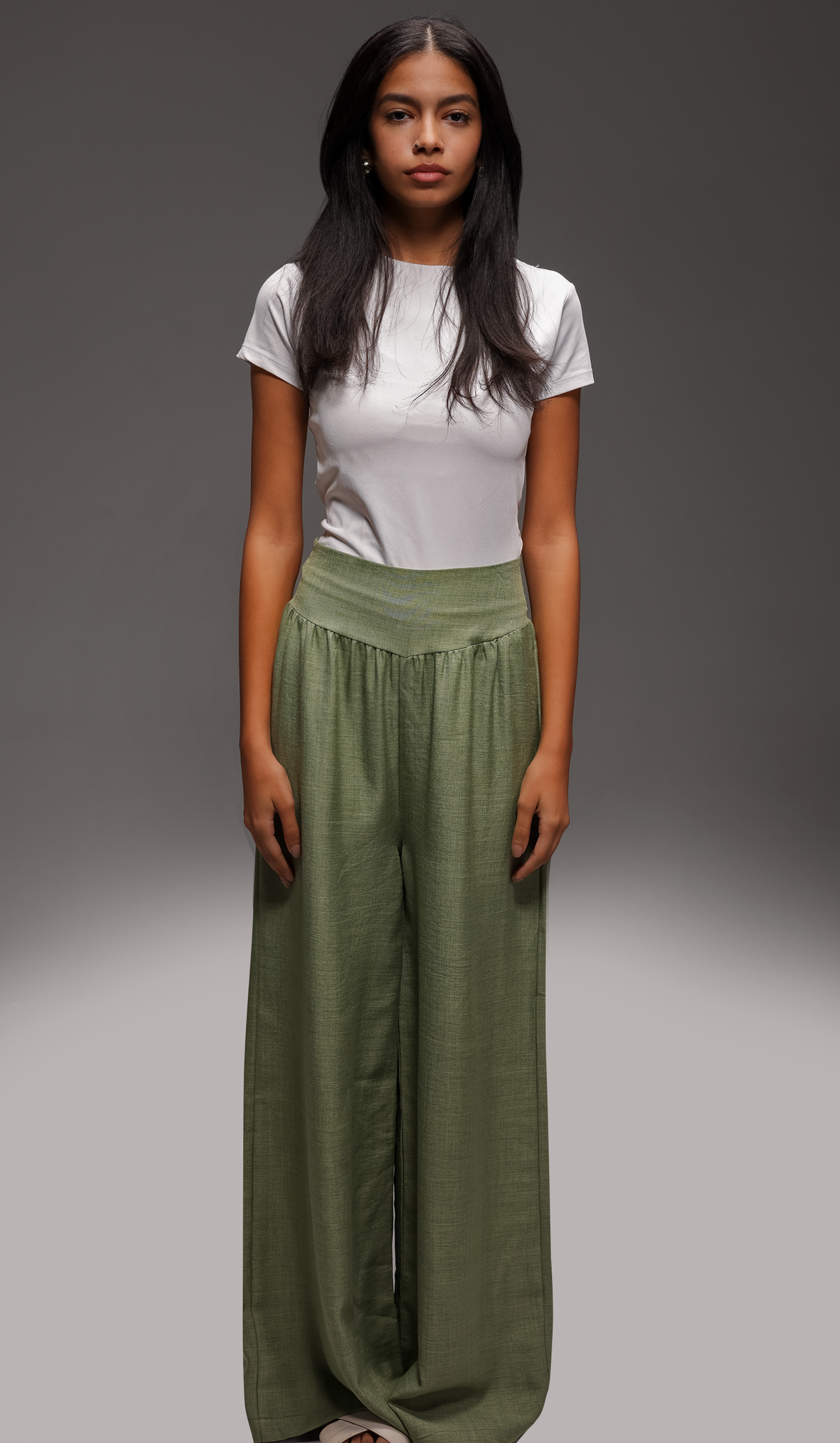 Daria French Linen Pants – Casual Chic Wide Leg Summer Pants for Women