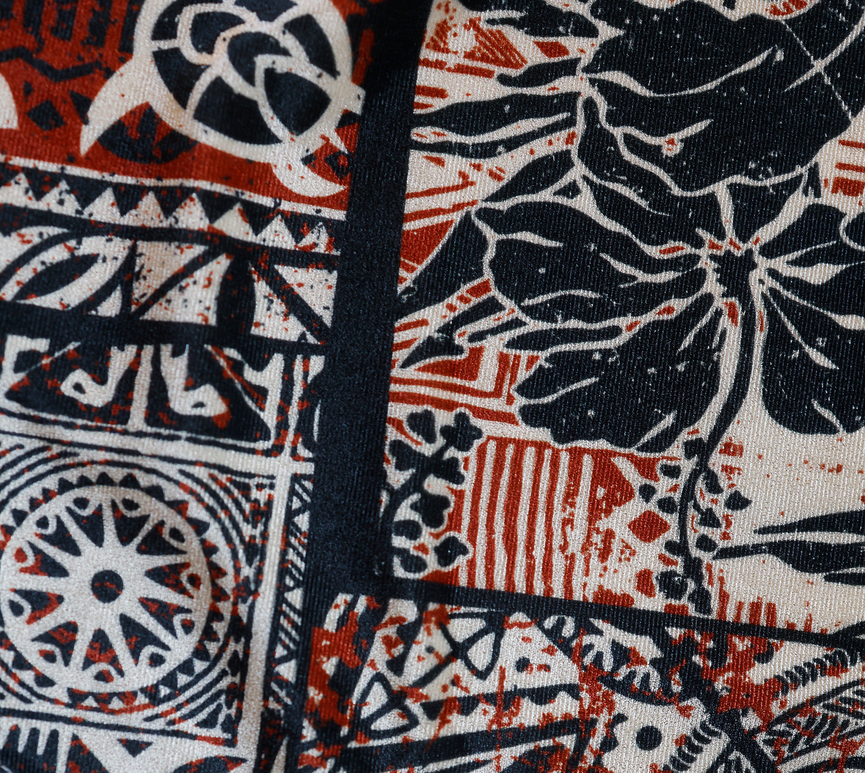 Desouk Patchwork Bodysuit Velvet