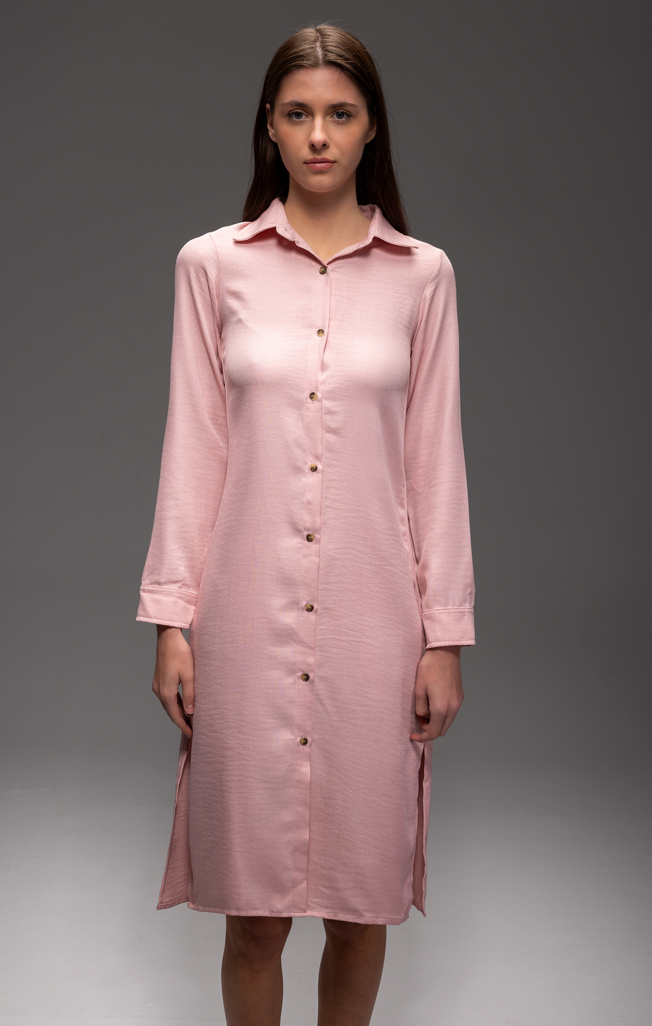 Solgar Breezy Linen Maxi Shirt Dress – Modest, Elegant & Summer-Ready