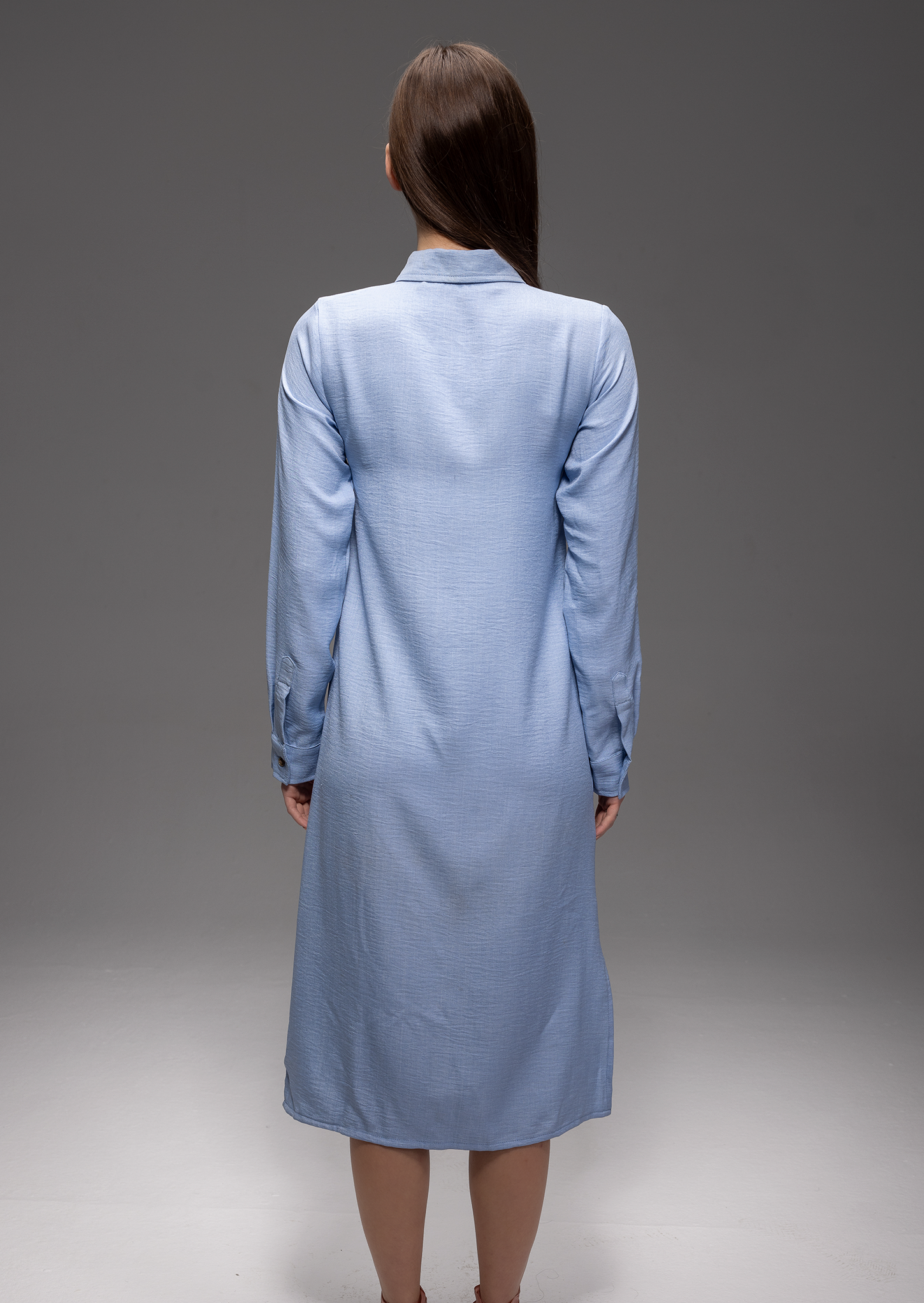 Solgar Breezy Linen Maxi Shirt Dress – Modest, Elegant & Summer-Ready