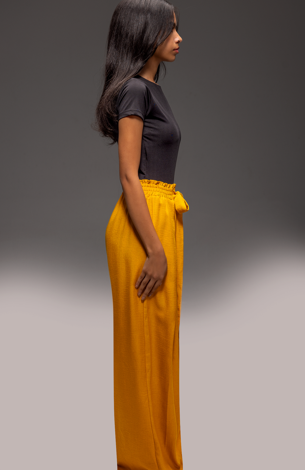Zildjan Wide Leg Linen Pants