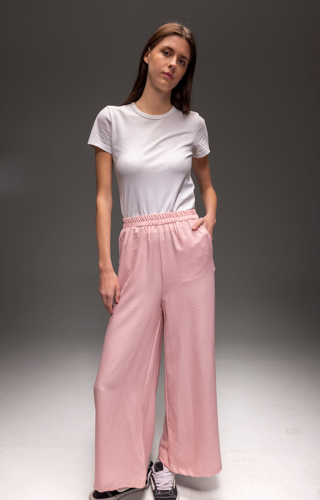 Breezy Linen Wide Leg Pants - High Waisted Summer Pants
