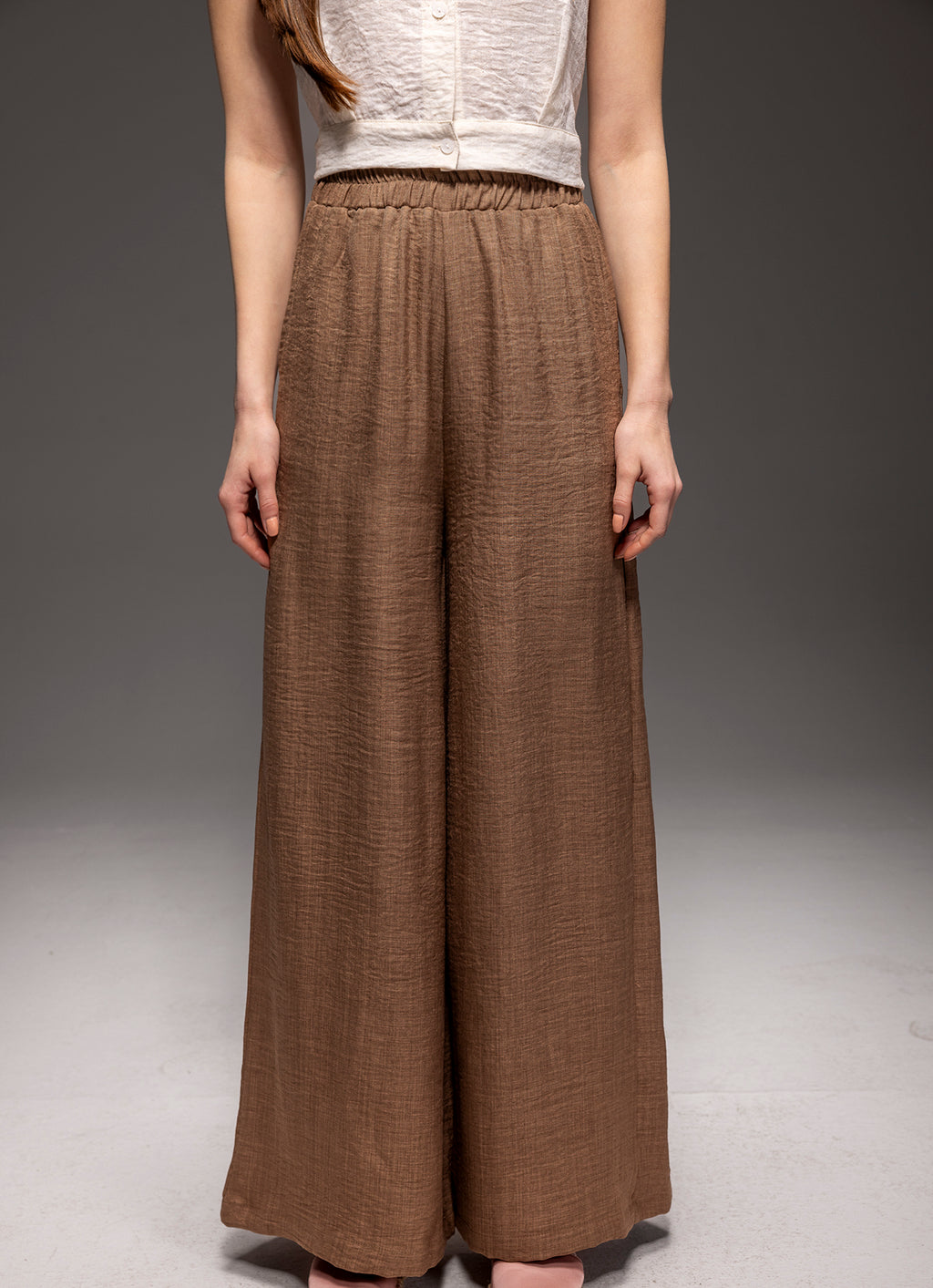 Breezy Linen Wide Leg Pants - High Waisted Summer Pants