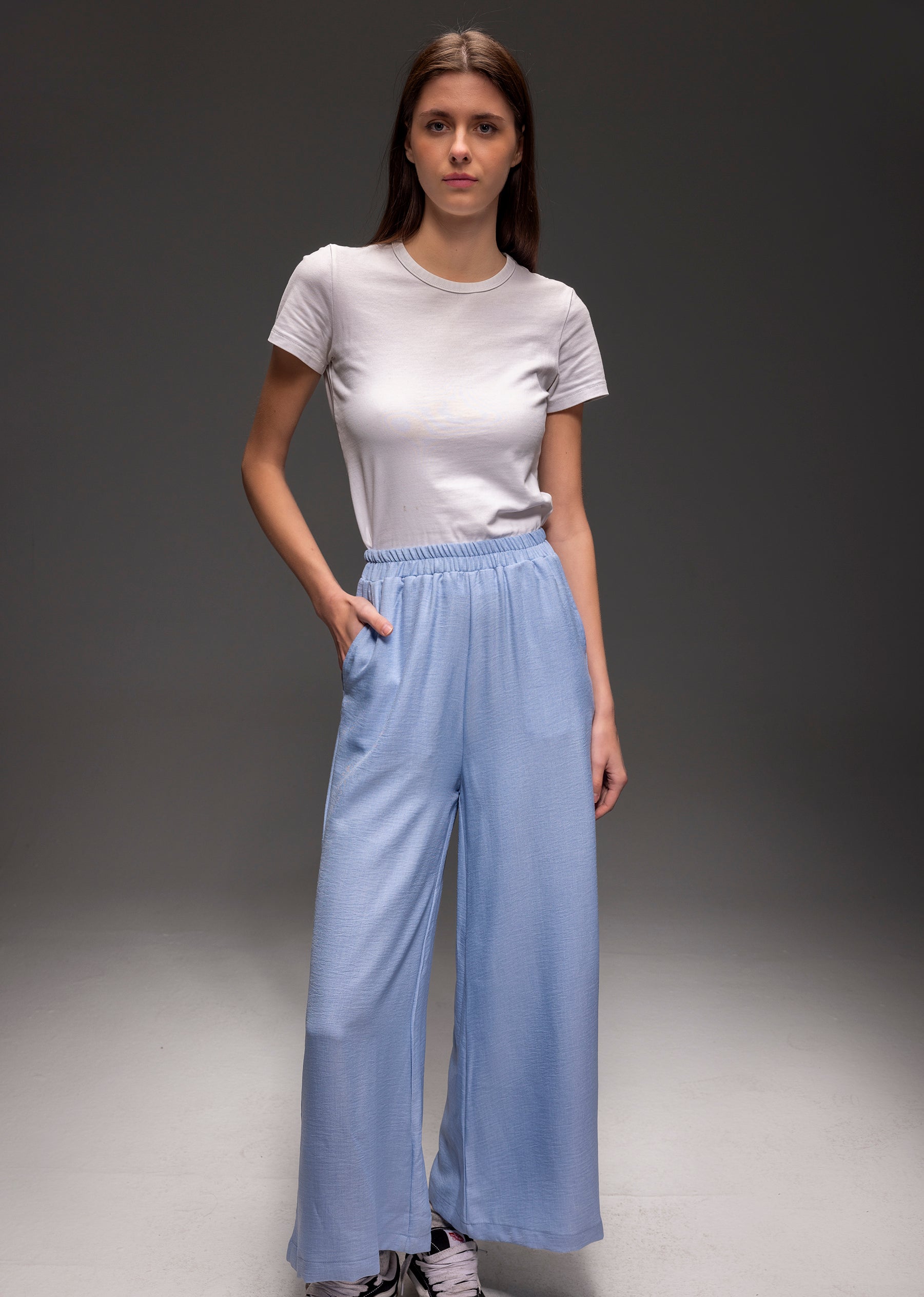 Breezy Linen Wide Leg Pants - High Waisted Summer Pants
