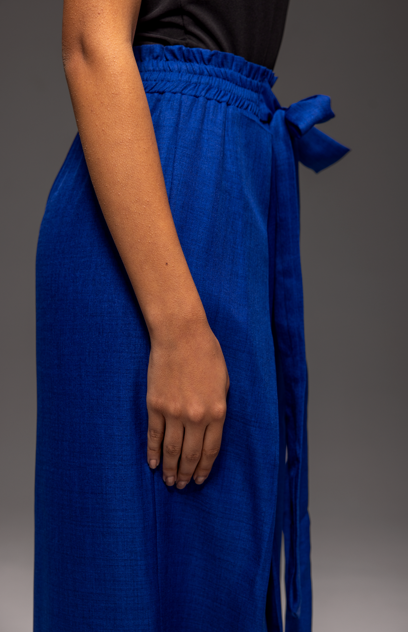 Zildjan Wide Leg Linen Pants