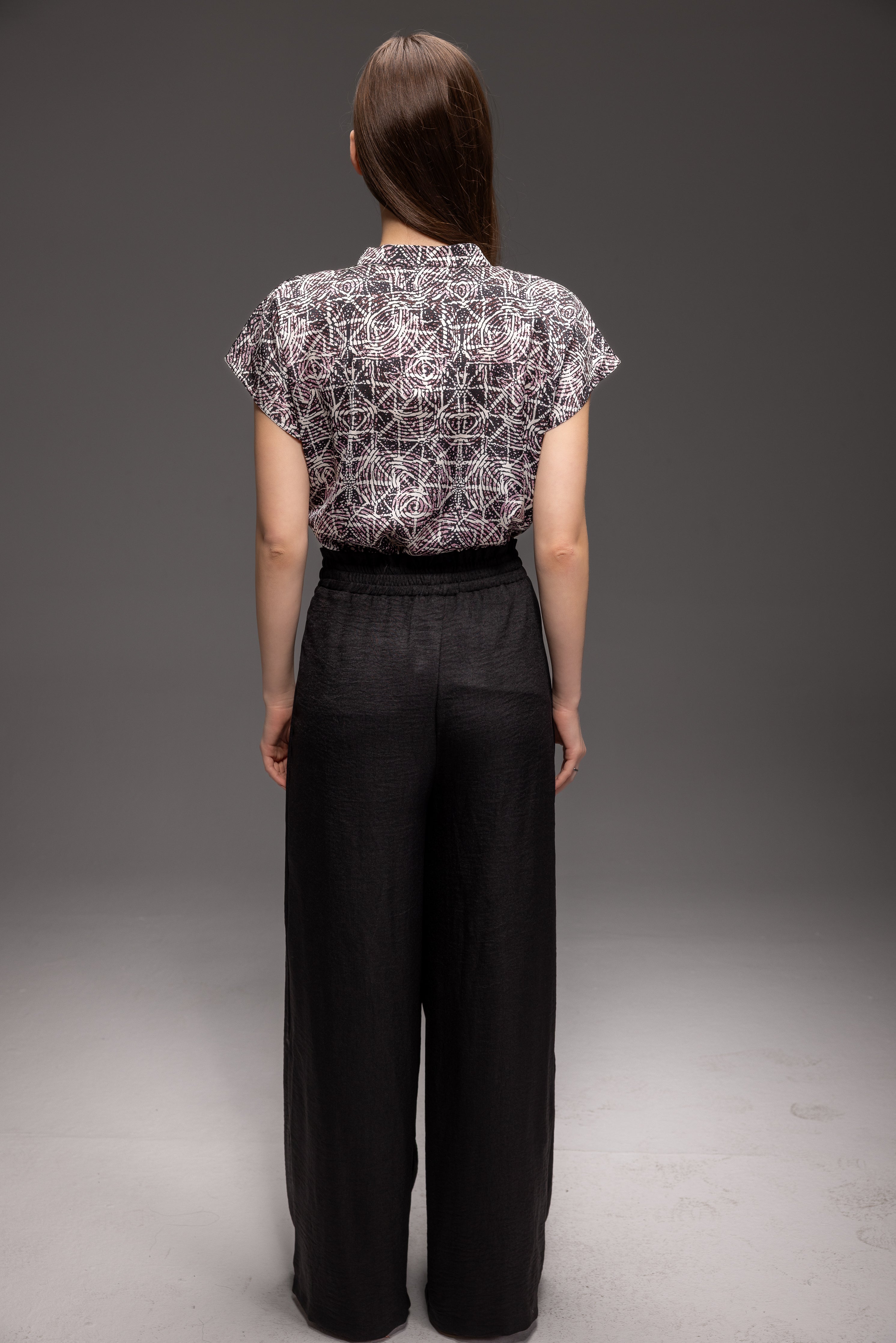 Zildjan Wide Leg Linen Pants