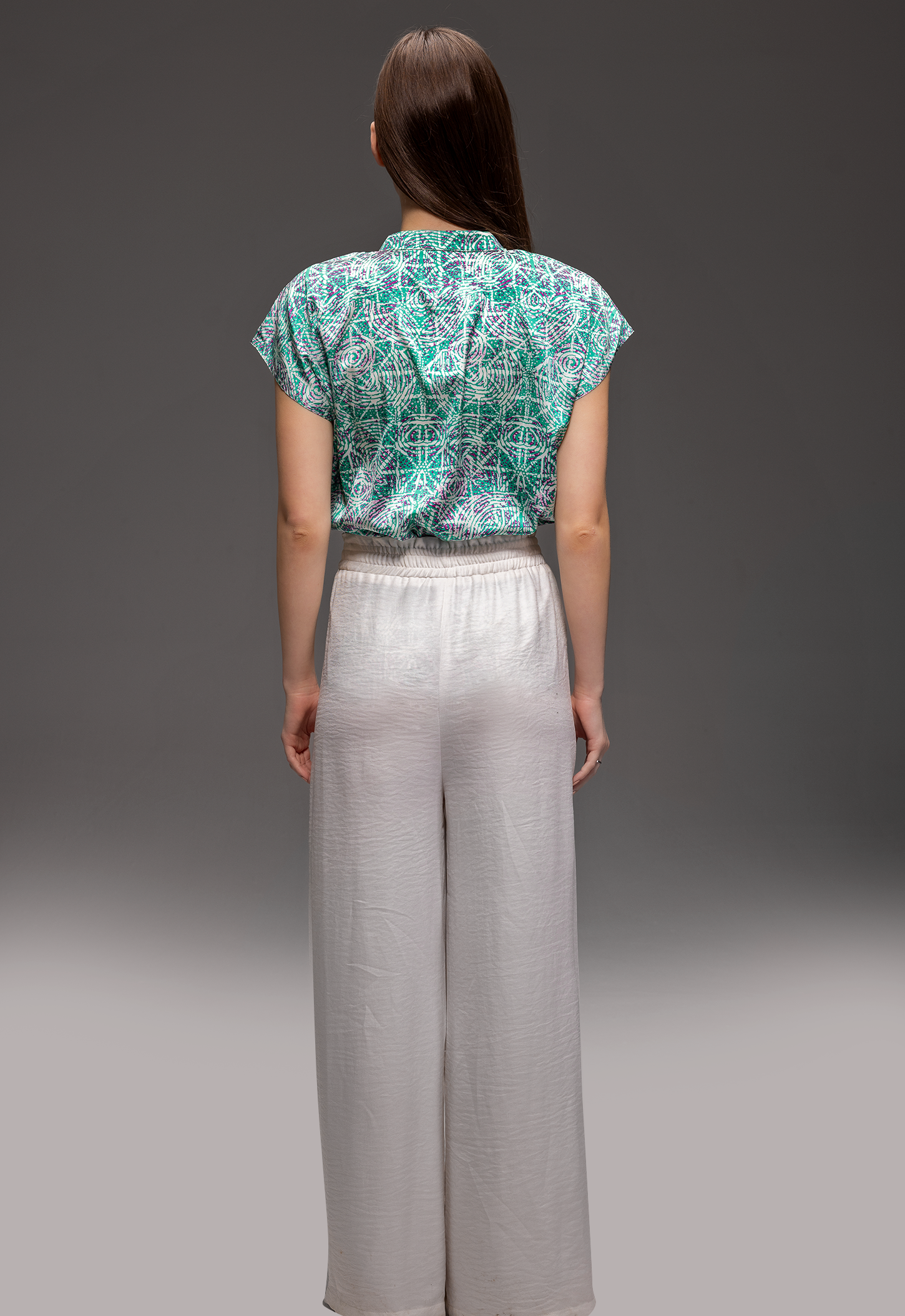 Zildjan Wide Leg Linen Pants