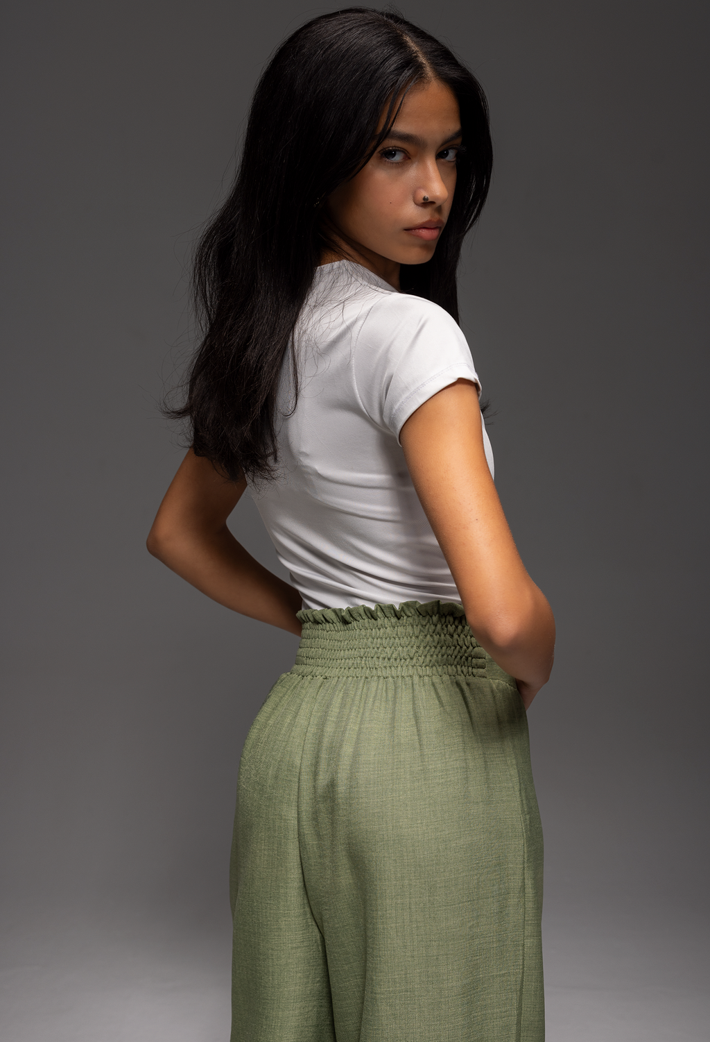 Daria French Linen Pants – Casual Chic Wide Leg Summer Pants for Women