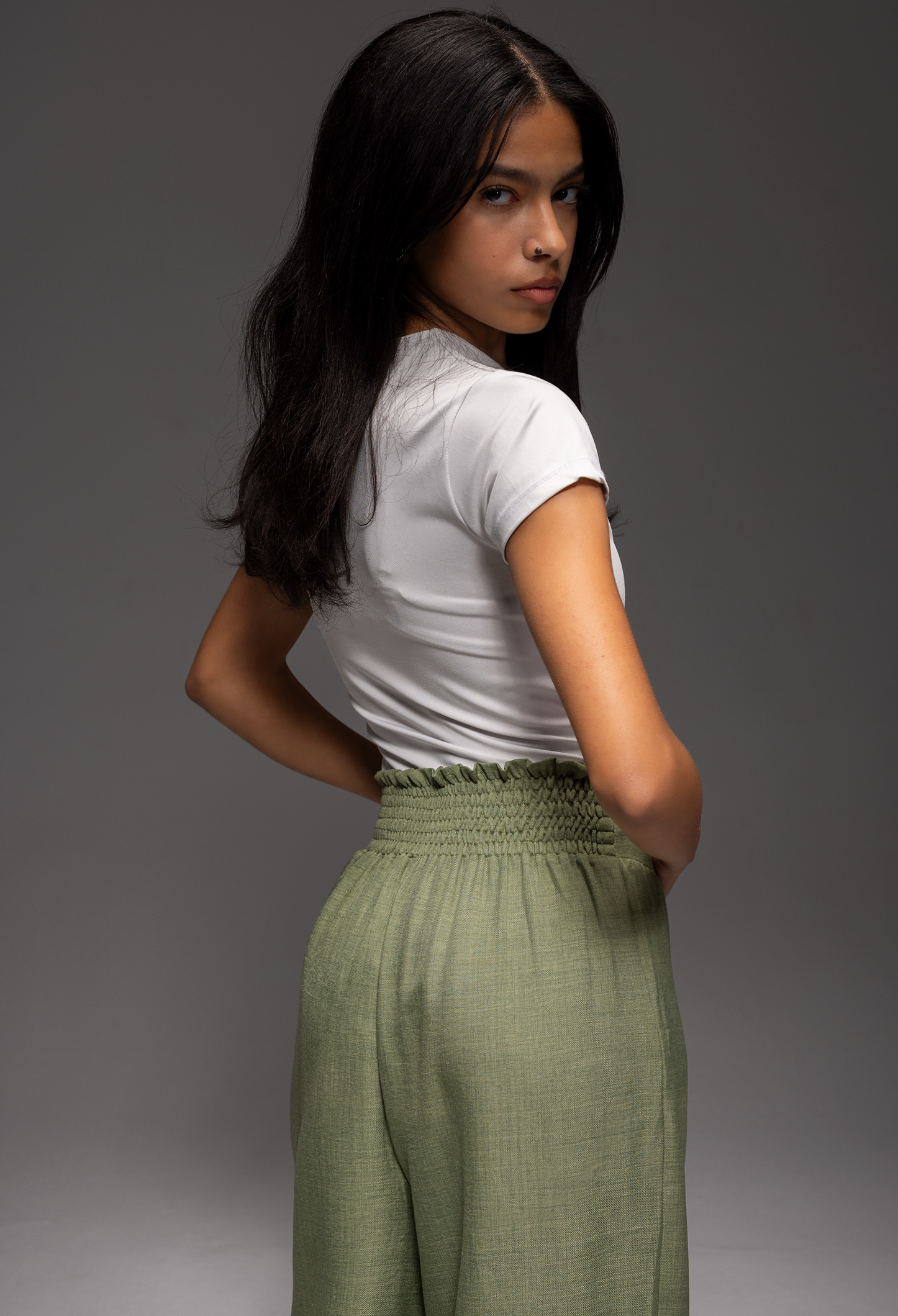 Daria French Linen Pants – Casual Chic Wide Leg Summer Pants for Women