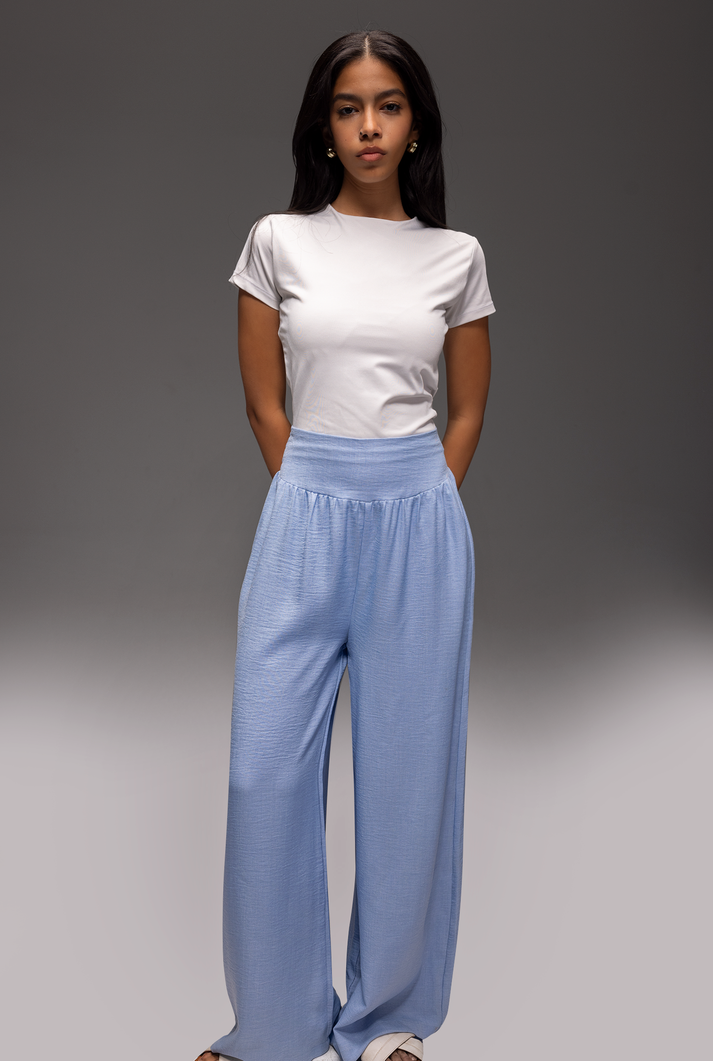 Daria French Linen Pants – Casual Chic Wide Leg Summer Pants for Women
